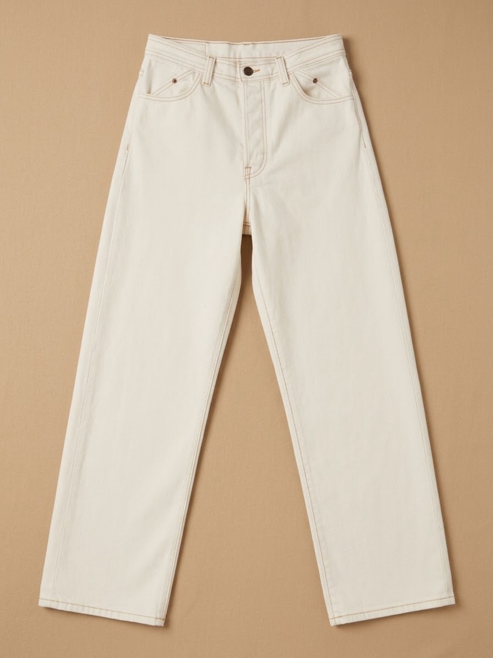Levi's Ribcage Straight Ankle Women’s Jeans in Ivory